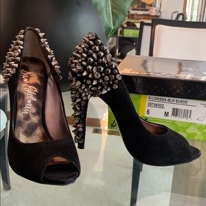 Larissa black suede Sam Edelman pumps